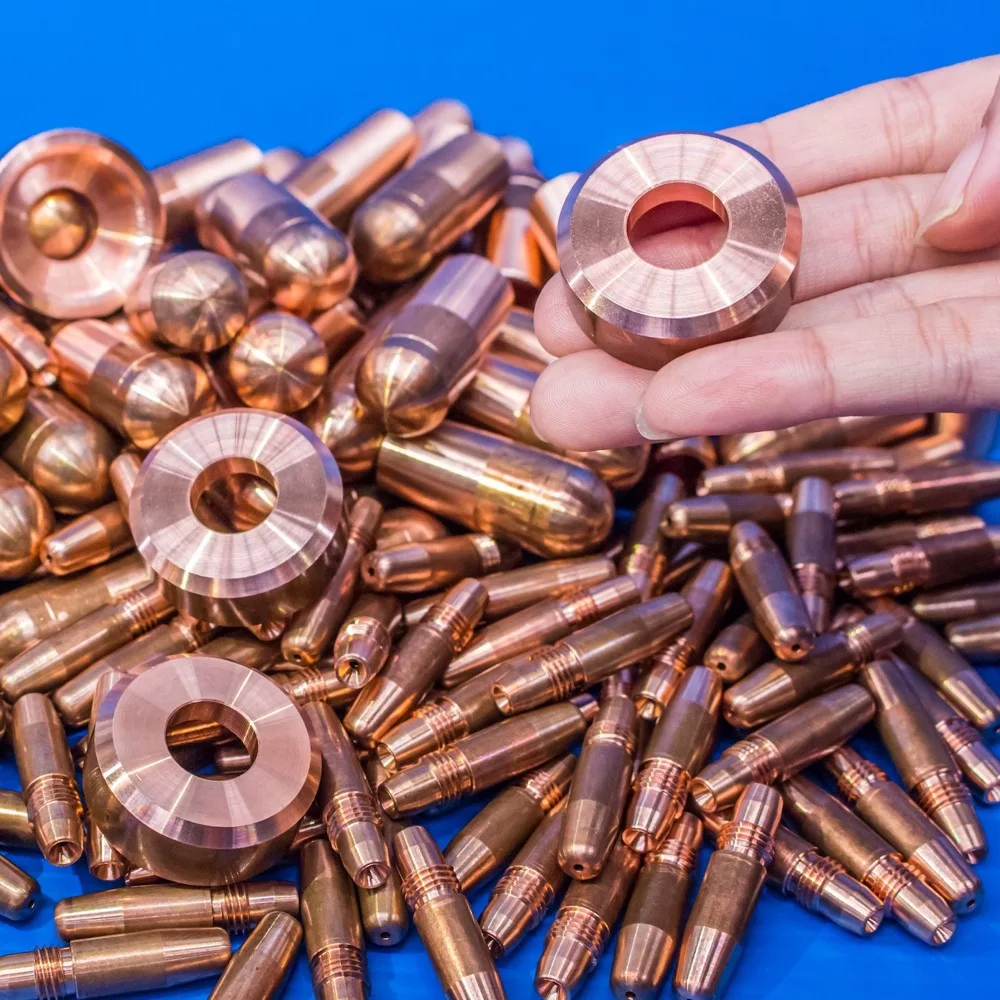 Oem Factory Supply Custom Made Machined Brass Bronze Beryllium Copper Parts