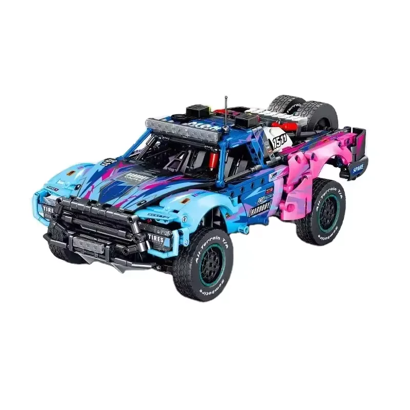 Sembo 715006 MOC технический пульт дистанционного управления гоночный автомобиль Покоритель внедорожник DIY кубики игрушки строительные блоки наборы автомобилей