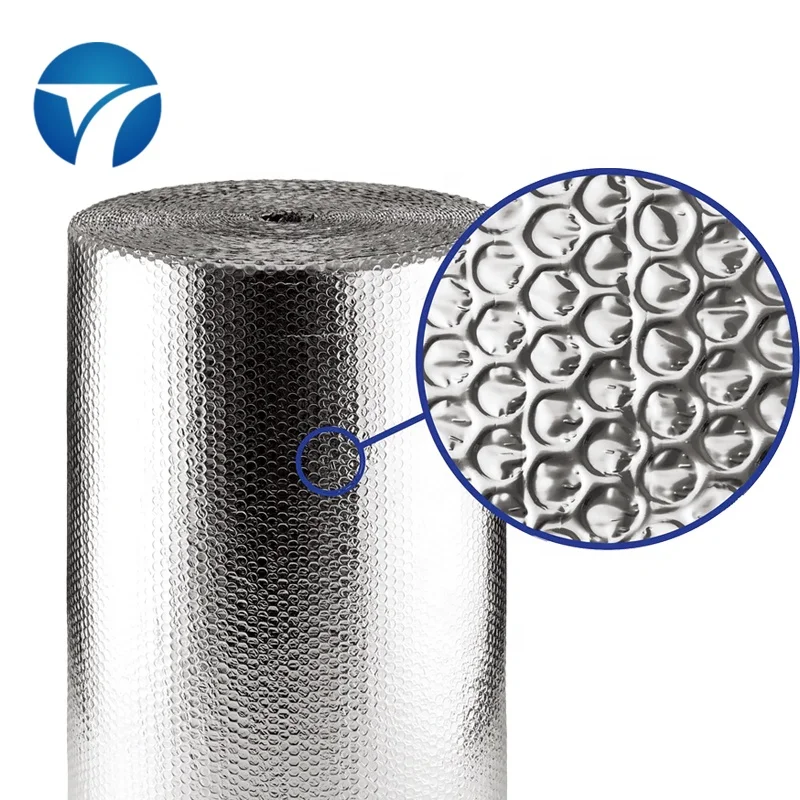 Energy and Cost Saving Bubble Insulation Foil Heat Reflective Bubble Wrap Radiator Foil Insulation Reflector Foil
