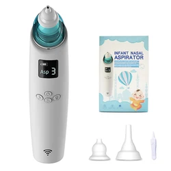 electronic nasal aspirator mucus extractor for babies