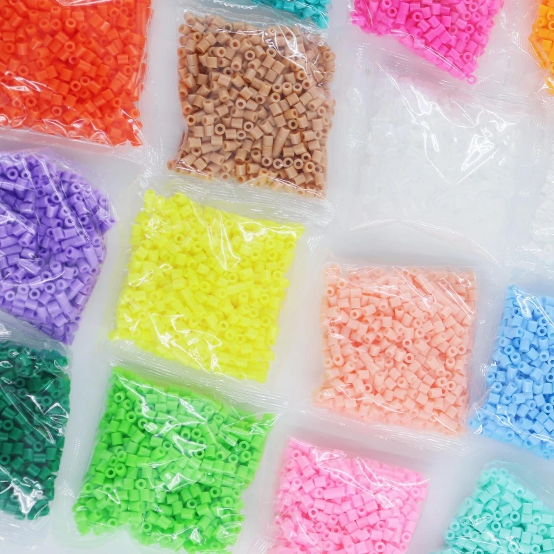 Custom Plastic Beads 5mm Bulk Plastic Diy Puzzle Game Perler Fused Beads