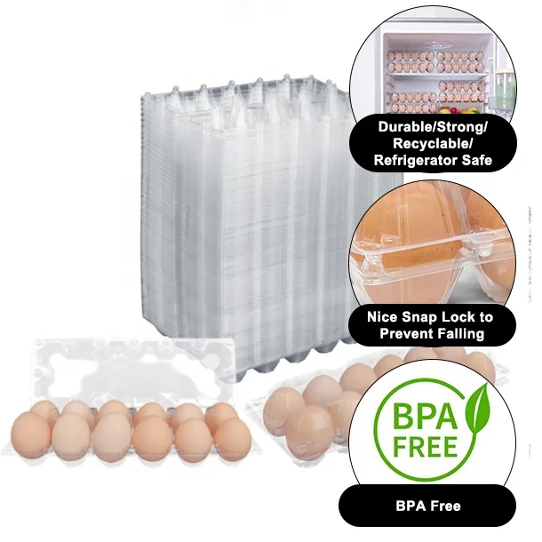 4 6 12 15 20 30 Custom Egg Cartons Eggs Packaging Boxes Carton Tray Egg Carton Box
