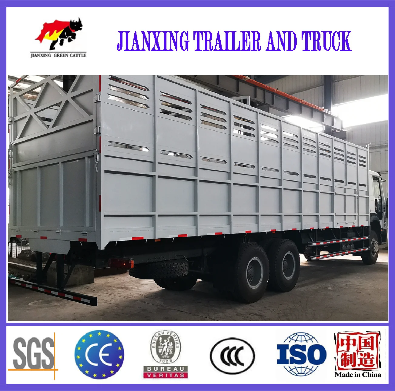 New Howo 371hp Truck Cargo Box 30Tons Truck Lorry For Sale