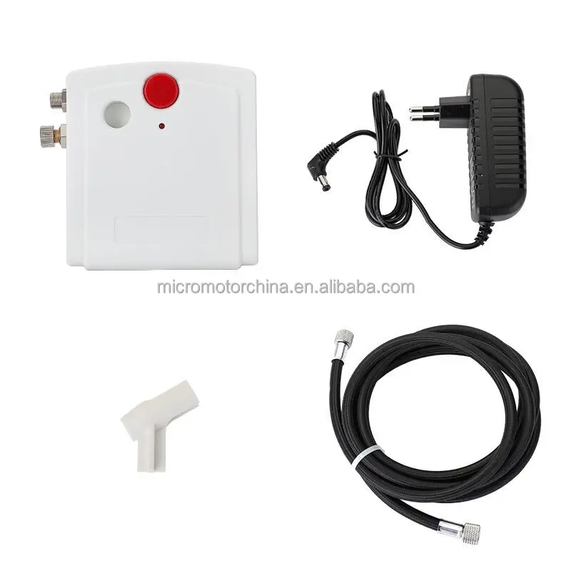 Mini Air Compressor Kit Air-Brush Paint Spray Gun Airbrush For Nail Art Desgin Tattoo Craft Cake Tool Set