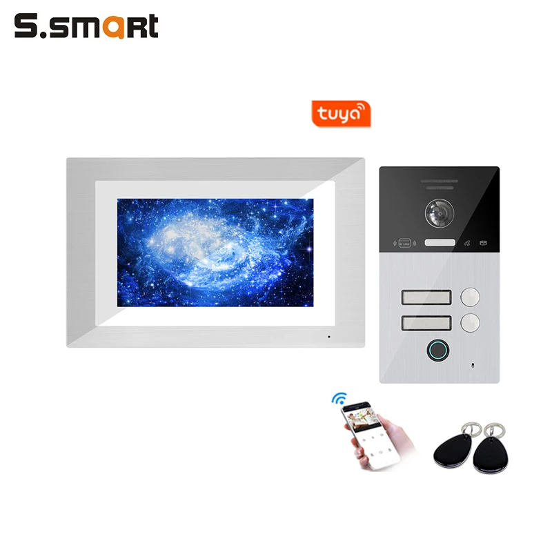 
Trending Hot Products Hidden Camera WIFI Video Door Lock Intercom Smartphone Doorbell 