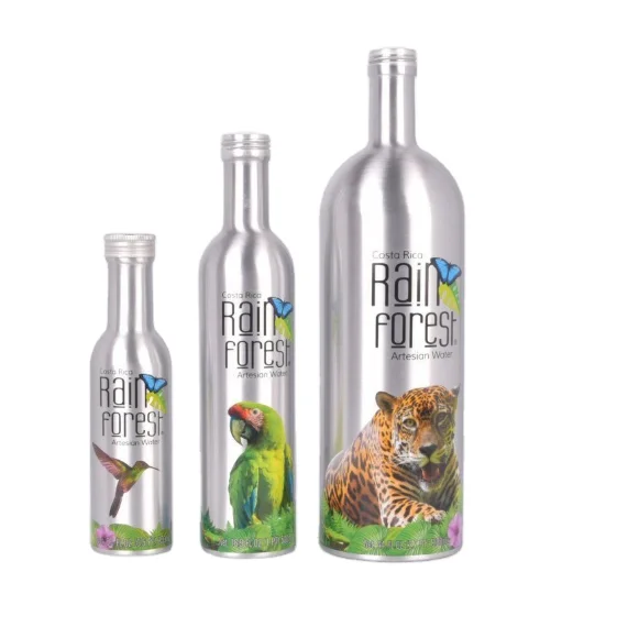Customized for Wine Beer Alcohol Aluminum Bottle 300/500/1000ml