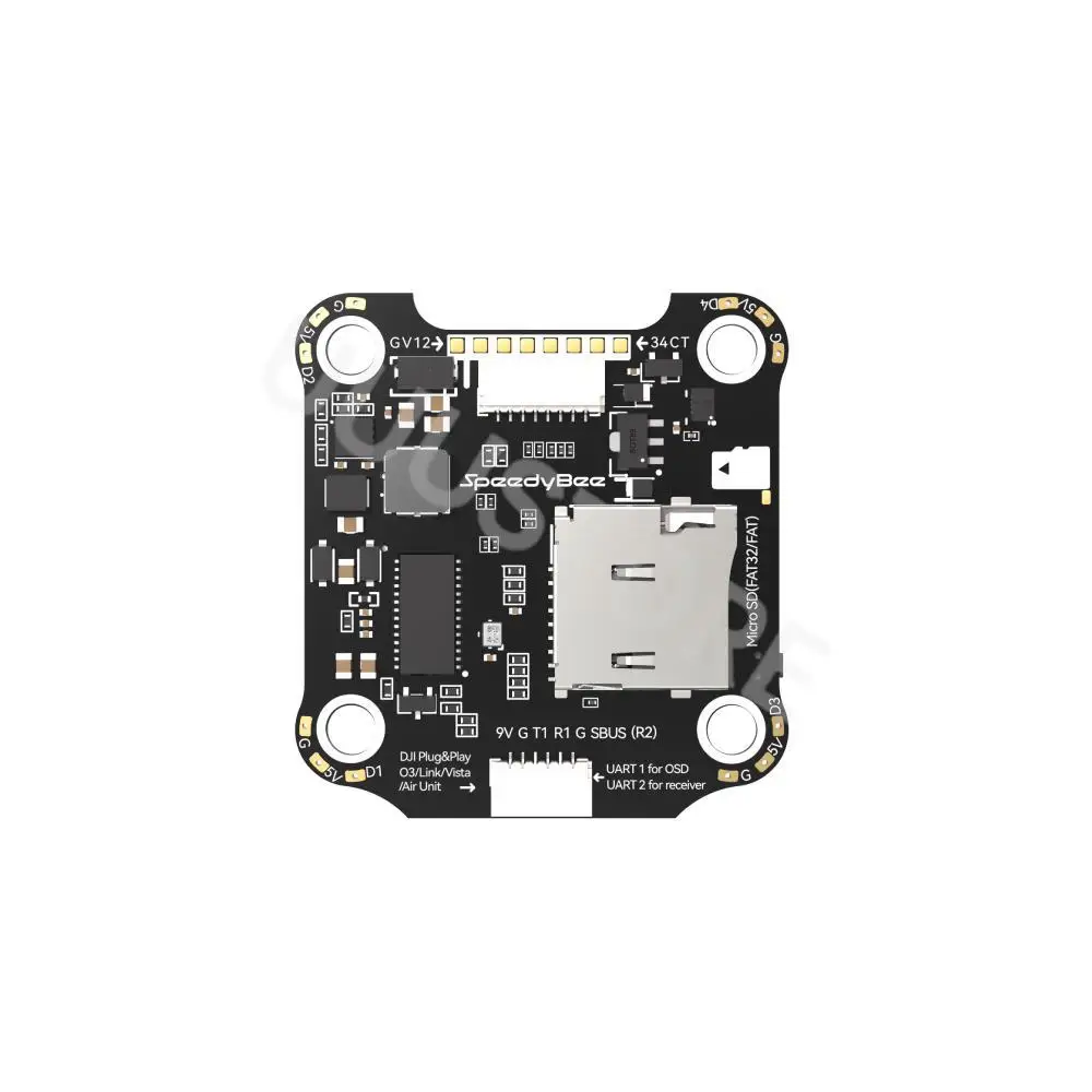 SpeedyBee F405 V4 3-6S 30X30 FC&ESC FPV Stack ICM42688P F405 Flight Controller BLS 55A 4in1 ESC for FPV Freestyle Drone Model