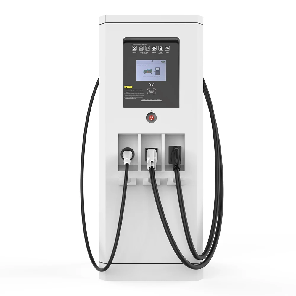 Производство Коммерческая Chademo зарядная станция для электромобилей DC быстрое зарядное устройство