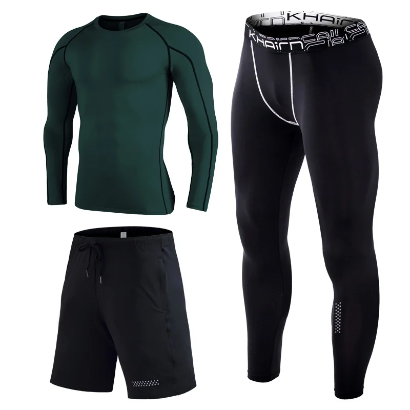 Professional soccer shirt man suit fitness gym suit men fitness clothing set mens workout clothes with good price