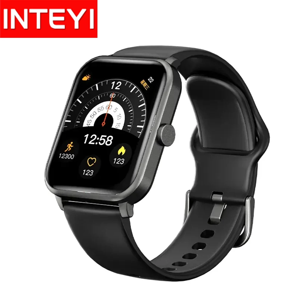 QCY GTS 100+ Sport Modes IPX8 Waterproof 1.85 HD TFT Sleep Heart Rate Monitor Men Women Lightweight music Bluetooth Smart Watch