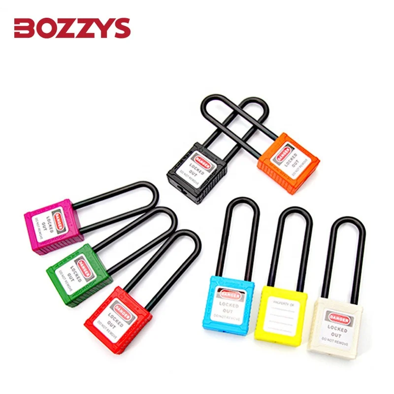 BOZZYS 76 мм нейлоновые пластиковые защитные замки с мастер-ключами для капремонта блокировочного