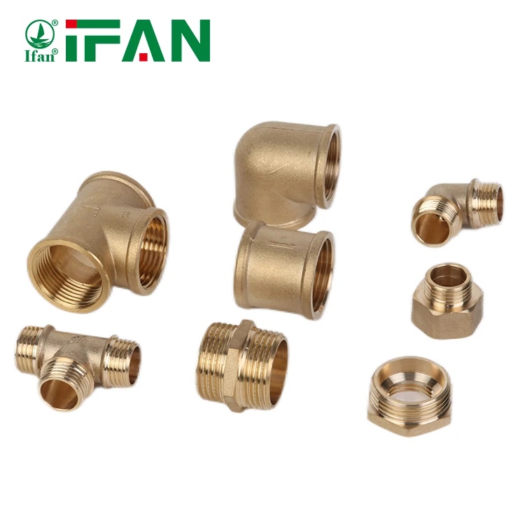 IFAN Customized Socket FM Thread 3/8'-2' Plomberie Fitting Brass Fittings Plumbing