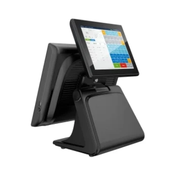 Китайский Micropos 15 дюймов сенсорный компьютер все в одном POS J1900/ Core i5 pos системный терминал