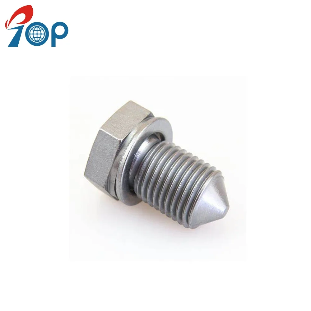 
Stainless Steel 304 316 Hex Head Oil Drain Plug 