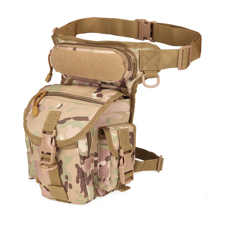 Metal Detecting Pouch Multipurpose Tactical waist Fanny Pack Thigh Drop Leg Bag for men