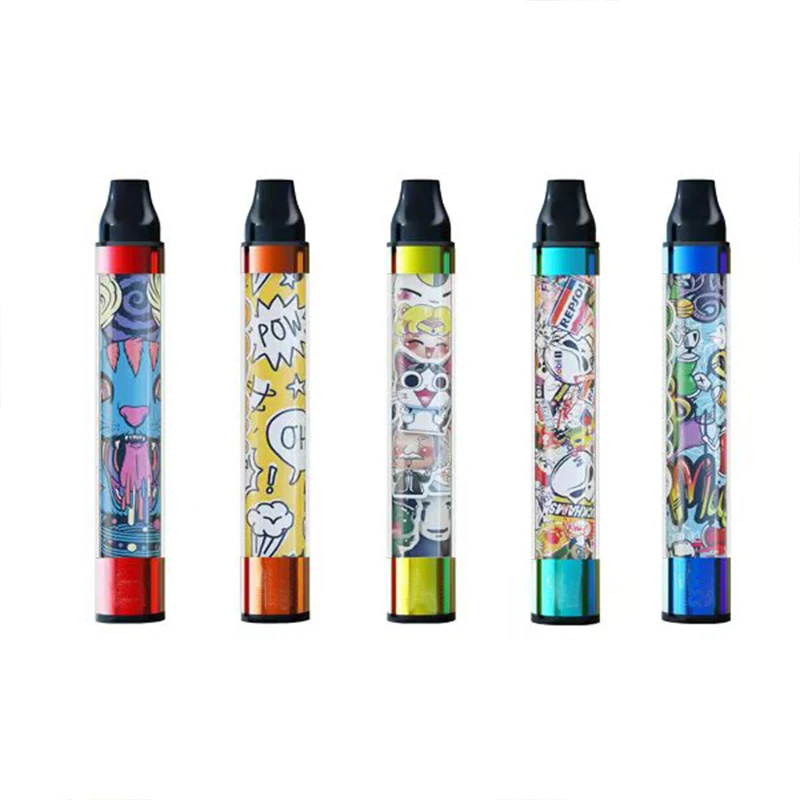 
Custom Colors 4ml 550mAh Empty E-cigarette Accessories Disposable Vape Pen Lighting Pod Divce 
