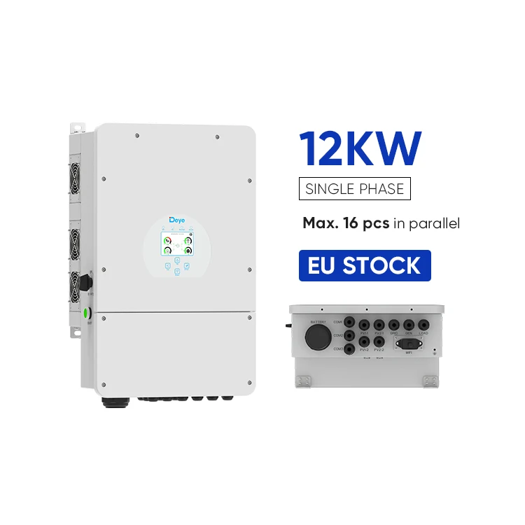 Deye Solar Inverter SUN-12K-SG02LP1-EU-AM3 Single Phase 2 MPPT LV Battery Hybrid Inverter for Energy Storage System