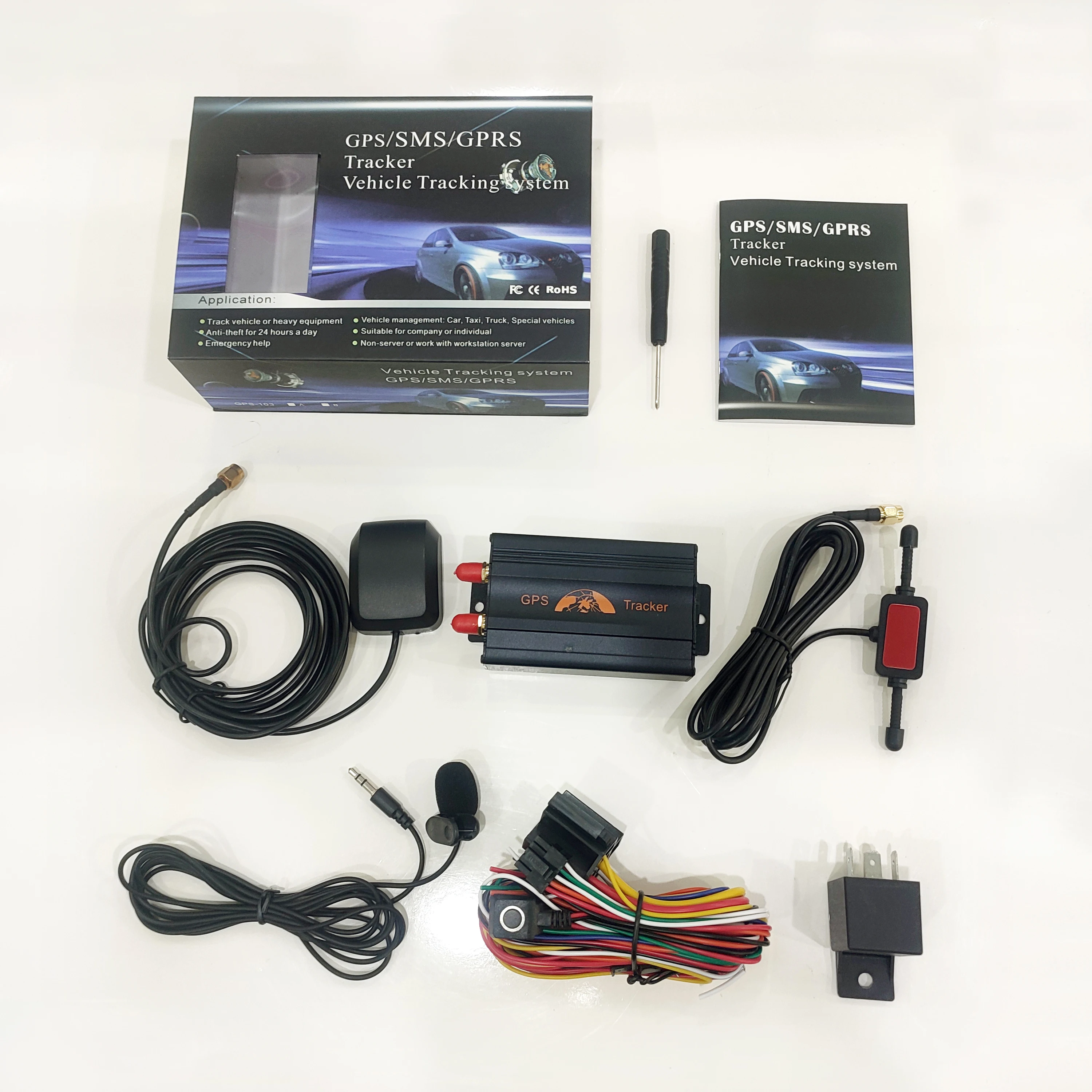 2022 hot selling Vehicle Tracker GPS  Car Tracker GPS TR01 Real Time Tracking Wholesale GPS Tracker GSM for Auto