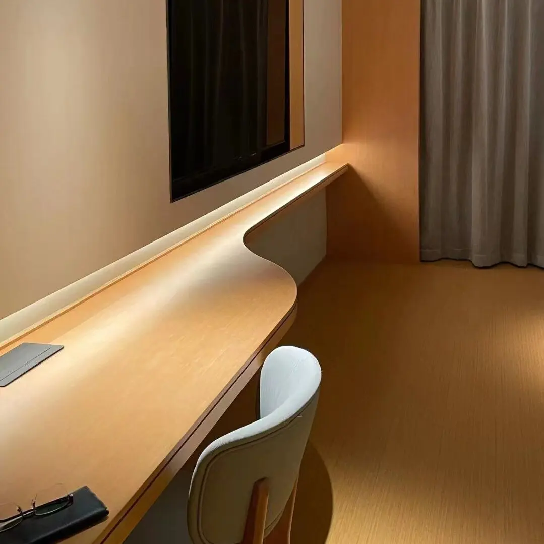 Customizable Modern Hotel Furniture Bedroom Set Indoor and Outdoor Table Wood Bed & Bathroom Furniture