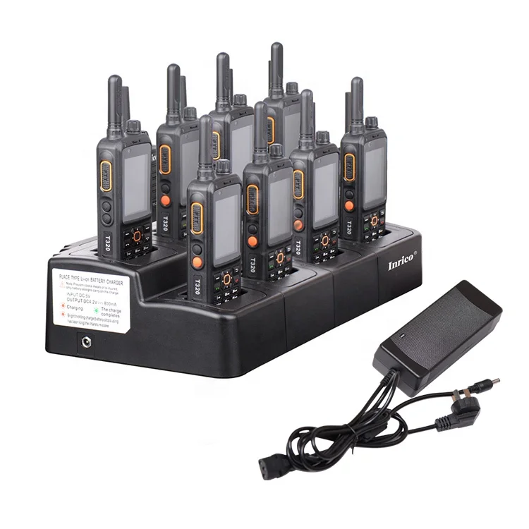 Inrico MC-320 8 способ разноцветные блок зарядное устройство 3G/4G иди и болтай walkie talkie “иди восемь мульти-блок для