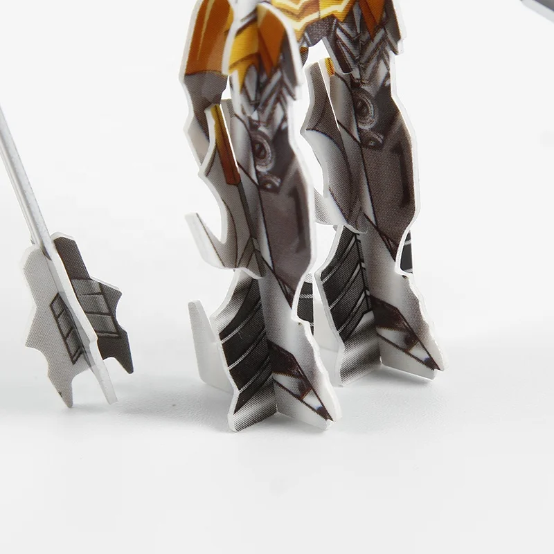 Customized logo Printed 3d jigsaw puzzle or children puzzle gift card