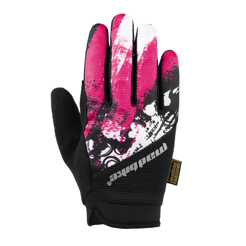 Cycling Breathable Motor Bike Racing Gloves Full Finger Anti Slip Dirt Bike MTB BMX Race Gloves Touch Screen Motorcycle Gloves