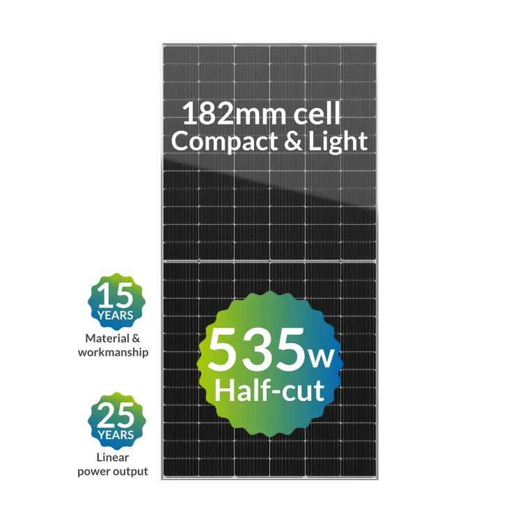 High Efficiency Monocrystalline Solar Cell 500W 520W 530W 540W Solar Panel
