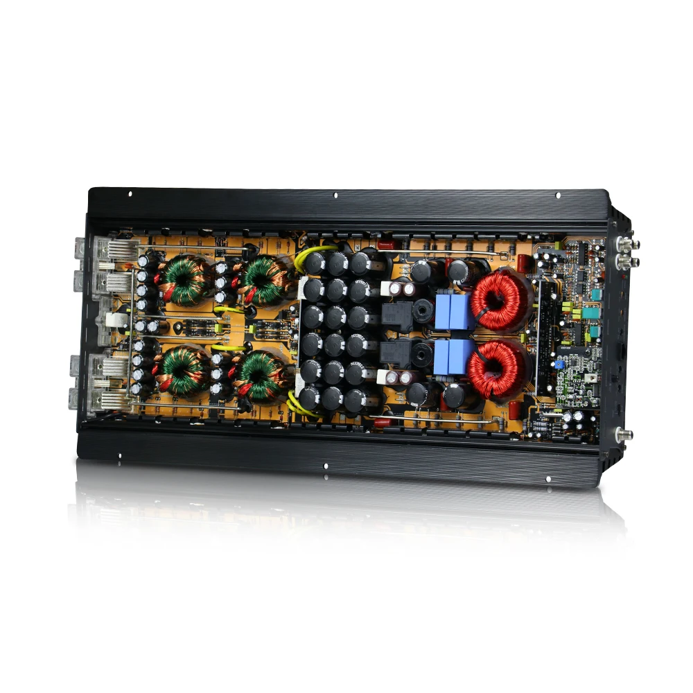 High End Korea board Car Power Amplifier For SPL Subwoofer Comptetion With Real Power 4000W TP-4000.1D