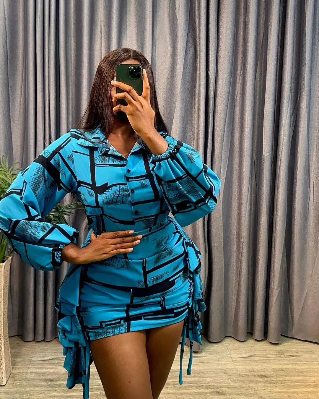 2023 Luxury Print Two Piece Dress Set Elegant Women Female Holiday Sleeve Lace Up Shirt Crop Top Ruffle Mini Skirt Suit