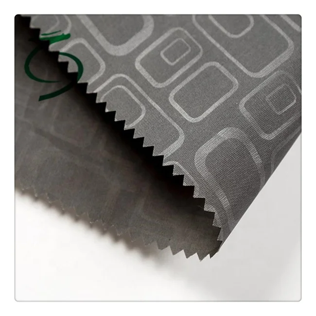 Bag Material 100% Polyester 22kgs PA Coated Embossed Oxford Luggage Lining Fabric