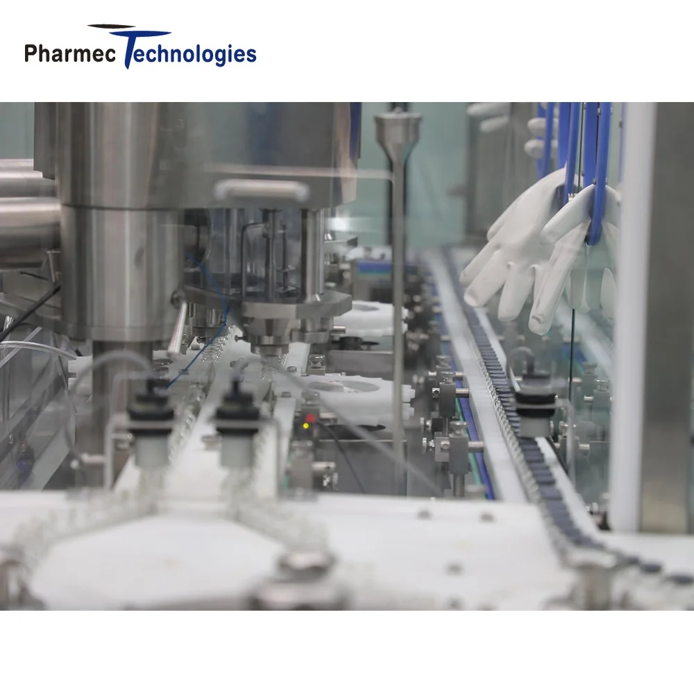 Pharmaceutical Automatic Sterile Powder Vial Filling and Capping Machine
