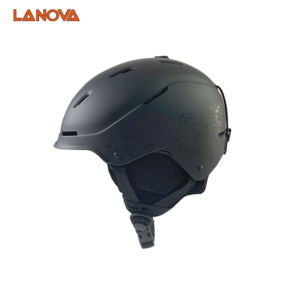 Lanova Factory Promotional  Sport Breathable Shockproof Brim CE ASTM Standard  Cool Ski Helmet Snow Sports Helmets Ski Helmet