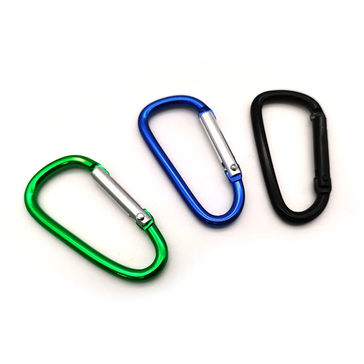 YYX fashion aluminum gold-filled color carabiner clasp swivel snap hook