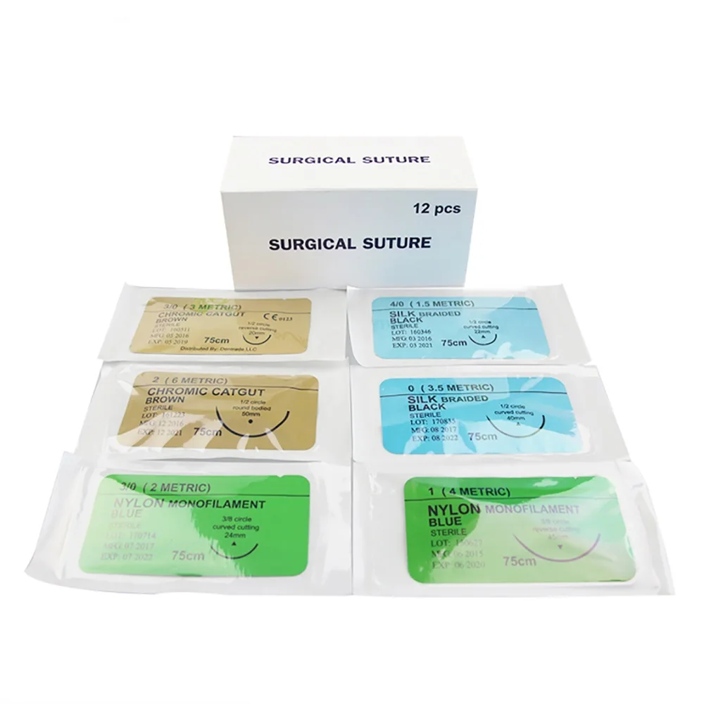 Natural Plain Catgut Surgical Suture With Needle Factory
