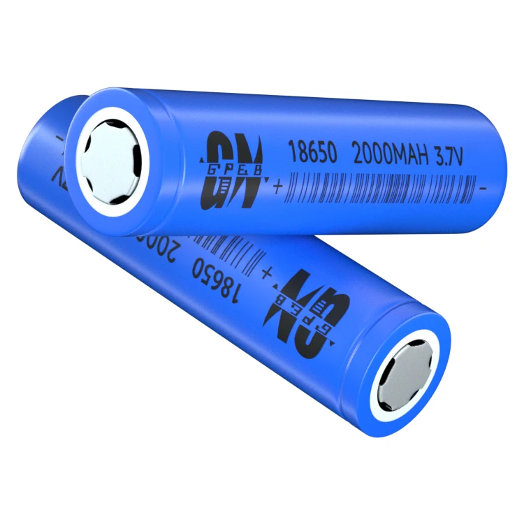 Аутентичный Цилиндрический литий-ионный аккумулятор 18650 lifepo4 3 7 в 2000 мАч перезаряжаемый литиевый