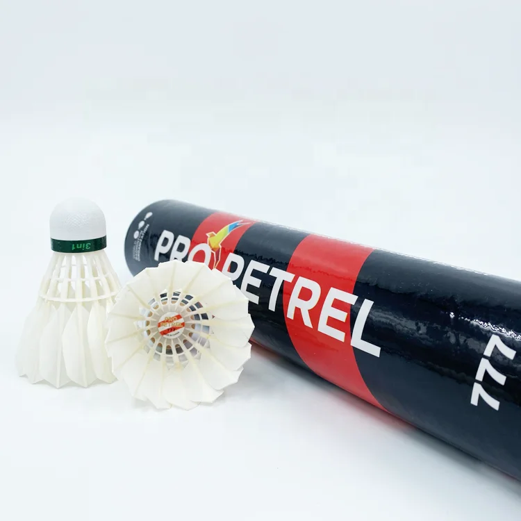 Brand Manufacture Wholesale Badminton Shuttlecock Duck Feather Badmenton Shuttle Cock Kok Bulutangkis for Training
