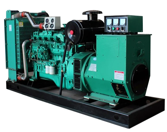 500KVA electric power Yuchai diesel open type  generator  220v 50HZ brushless generator  60HZ