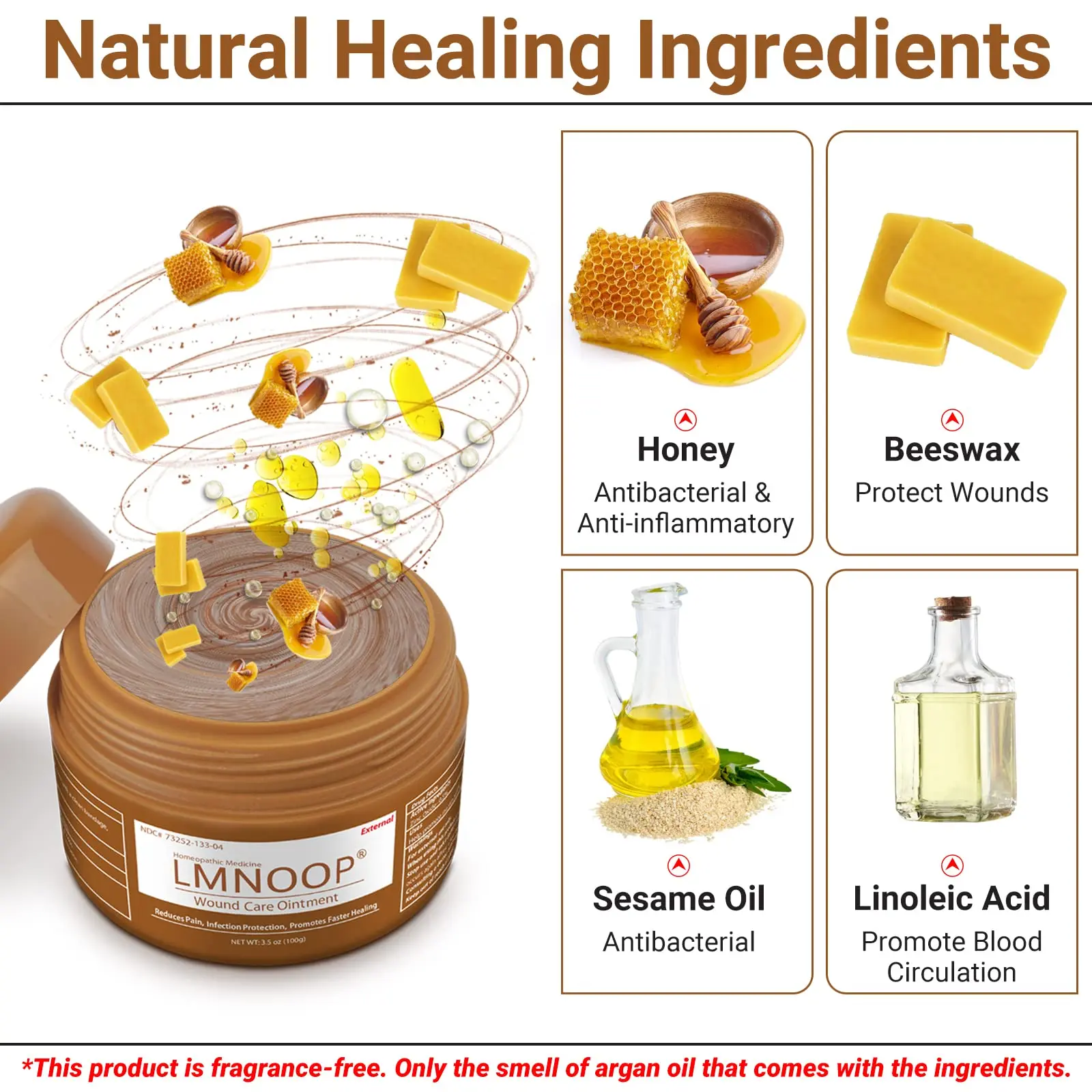 Lmnoop Wound Care Bandages Cold Laser Healing Apparatus Ointment Alginate Bed Sore Cream For Adults