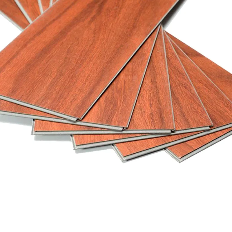 Non-Slip Direct Vinyl Flooring Anti-Scratch Painted Groove Laminate Floor PVC/WPC/Lvp/Lvt/Espc/Spc Flooring