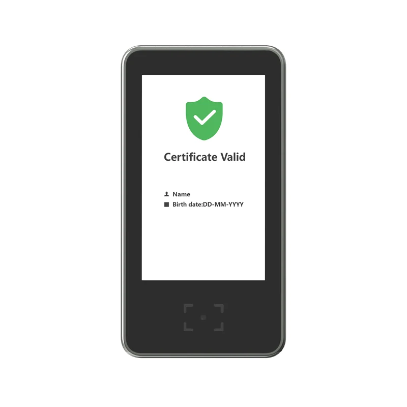 Wi-Fi портативный беспроводной Европейский медицинский qr-код система доступа машина для вакцинации green pass санитарный сертификат