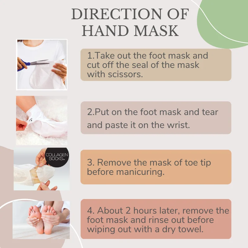 OEM Private Label Wholesale Organic Feet Care Masking Exfoliating Foot Peeling Masks