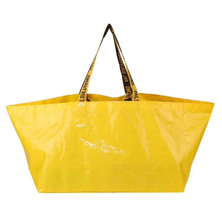 Heavy duty large pp woven multi color accept custom your logo print storage moving bags