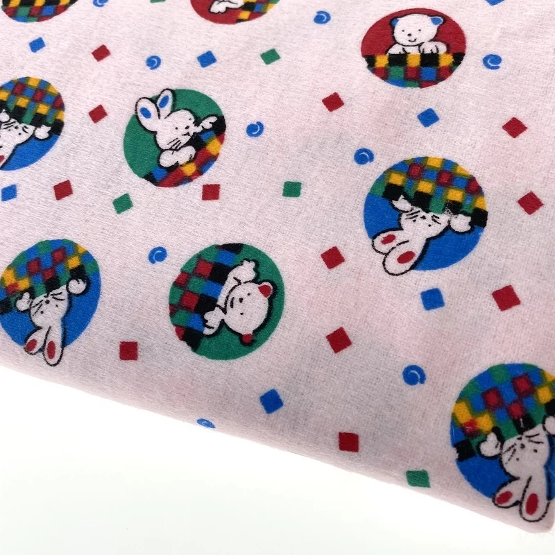 custom quilt twill spandex bed sheet clothes flower printed pure 100% cotton fabric