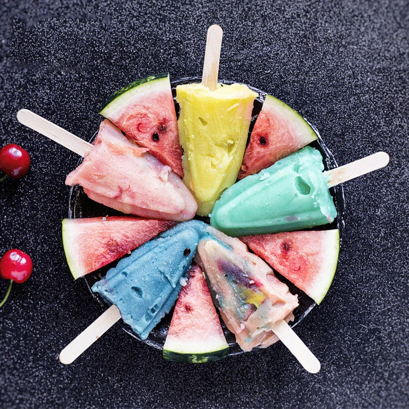 Custom Diy Wooden Toy Ice Cream Stick Food Grade Organic Wooden Ice Cream Sticks Safe for Humans