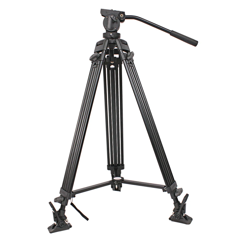 BZ tripod DV tripod liquid head camera is suitable for interviews  telescopic tripod  heavy-duty photography accessories