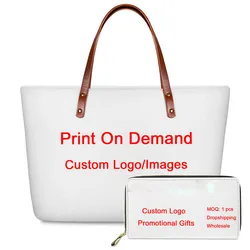 Wholesale Polynesian Tribal Hawaiian Turtle Pattern Tote Bag Custom Ladies Hand Bag Manufacturer The Tote Bag Handbags For