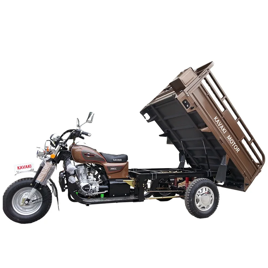 guangzhou gasoline tricycle Adult Motorized gasoline tricycle 3 Wheels Bicycle In Africa