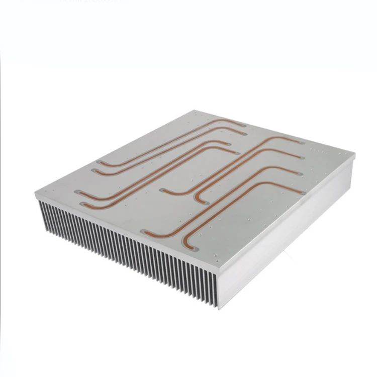 Pure copper shovel tooth radiator factory Water cooling fin Industrial control high-density tooth radiator