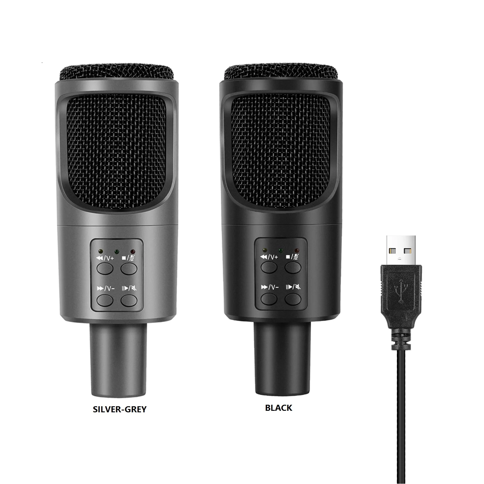 Компьютерный микрофон со штативом для мобильного телефона профессиональный караоке проводной