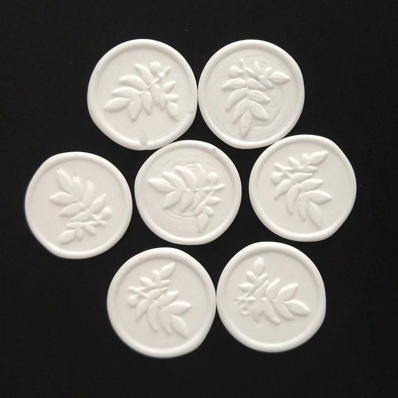 Custom Logo Self-Adhesive Wax Seal Sticker Luxury Resin Paraffin Paper-for Wedding Office DIY Home Decorations Envelope Seal